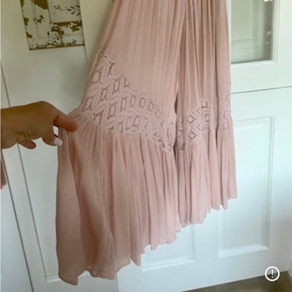 Free People XS dusty rose jumpsuit - Picture 2 of 4